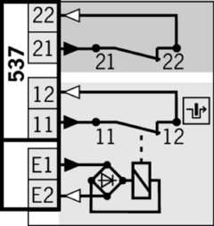 Euchner TP4-537A110SR6 - Chave de Segurança com Bloqueio e Conector SR6 - Shmr Automacao