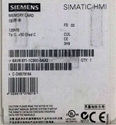 SIMATIC memory card 128 MB - 6AV6671-1CB00-0AX2