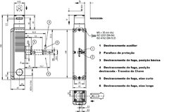 Euchner TP3-4141A024-M C1743 - Chave de Segurança com Bloqueio e Destravamento de Fuga - comprar online