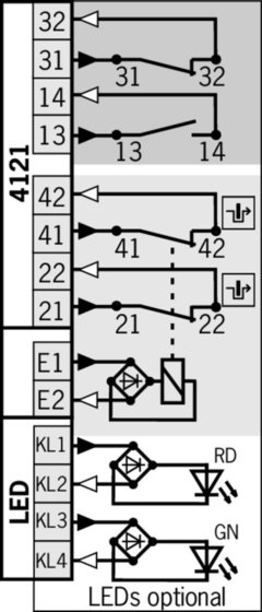 Euchner STA3A-4121A024SR11 - Chave de Segurança Metálica com Bloqueio e Conector SR11