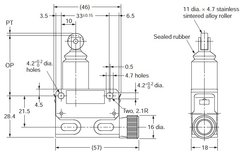 Limite D4E-1D21N OMRON PARA CNC - Shmr Automacao