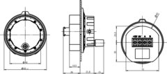 Euchner HWA025T100G12 Manivela Gerador De Pulsos 25 Voltas e 12V CNC Mitsubishi - comprar online