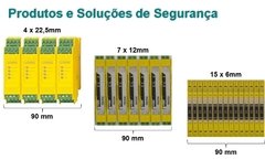 Phoenix PSR-SCP-24DC/MXF4/4X1/2X2/B Rele MXF para 3 Circuitos independentes - Shmr Automacao