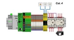 Phoenix PSR-MS35-1NO-24DC-SC Mini Rele de Segurança Cat4 - E-Stop ou Porta - Shmr Automacao