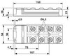 Phoenix SACB-8/ 8-L-C SCO Distribuidor de Sinal para sensor 8 Entradas M12 4 vias - Shmr Automacao