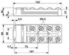 Phoenix SACB-4/ 4-L-C SCO Distribuidor de Sinal para sensor 4 Entradas M12 4 vias na internet