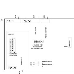 Siemens G120 CU240E-2 DP-F 6SL3244-0BB13-1PA1 Modulo de Segurança - Shmr Automacao