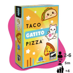 Taco gatito pizza
