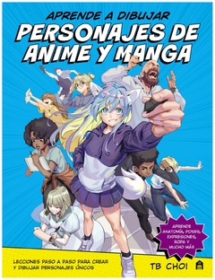aprende a dibujar personajes de anime y manga aa.vv