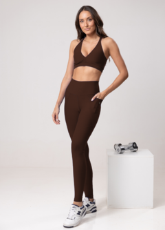 CALÇA FUSÔ BLENDA MARROM