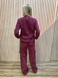 CONJUNTO MOLETOM SOFIA MARSALA