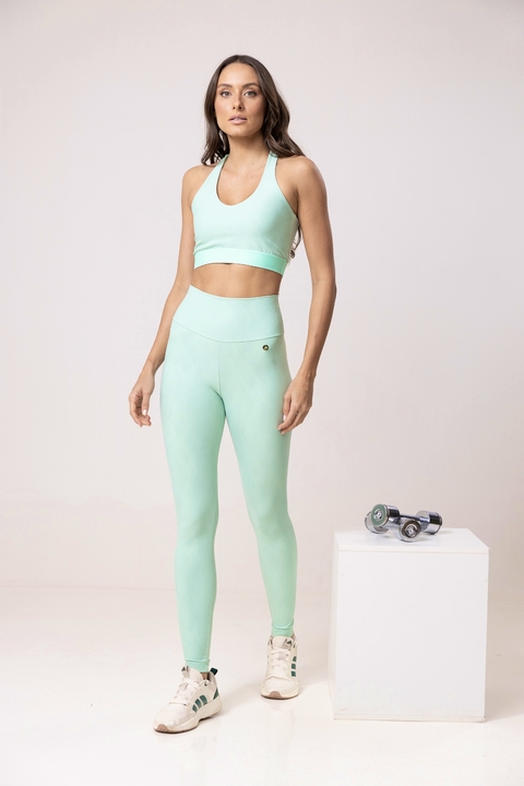 CALÇA FUSÔ EMANA VERDE MENTA