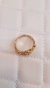 ANILLO ORO LAMINADO | CAMELIA en internet