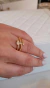 ANILLO ORO LAMINADO | CAMELIA