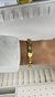 PULSERA ACERO DORADO | CALYPSO BLANCA - comprar online