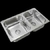 Pileta Bacha Doble de Cocina Johnson R63/18F Acero Inoxidable en internet