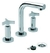 Combo Juego Griferia Fv Triades C3 Ducha Lavatorio Bidet y accesorios - comprar online