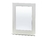 Espejo blanco 45cm x 60cm - comprar online