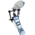 Pedal para Bombo Simple Unison CX-D085 con Resorte Simple