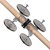 Shaker para Palillo Rhythm Tech RT-1412 Nickel Jingler - comprar online