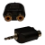 Adaptador 2xJack Hembra Rca/ Plug 3.5 Stereo Spectrun 4057
