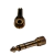 Adaptador Hembra 3.5 Estereo a Plug 6.5 Estereo - Pini AU2-MET - (a rosca)
