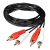 Cable Rca/Rca Blanco y Rojo Pino C2 - 8 MTS
