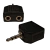 Adaptador 2 Jack Hembra 3.5 Estereo a Plug 3.5 Estereo Pini AU12