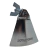 Cencerro Metal Rhythm Tech MW-CLBL Clave Bell Large