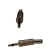 Ficha Plug 3.5 Mono - Pini Metal (c/resorte)