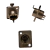 Ficha Chasis Mini Canon Hembra Metalico Amphenol