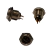 Ficha Chasis Mini Canon Macho Metalico Amphenol
