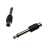 Adaptador RCA hembra a Plug 6.5 Mono - Audiosonic K305B