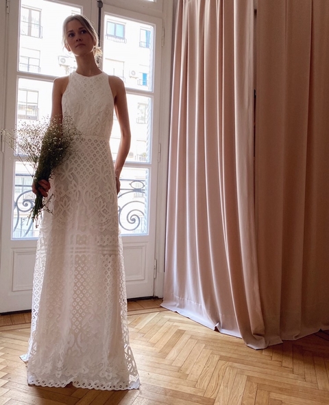VESTIDO NOVIA AMERICANO