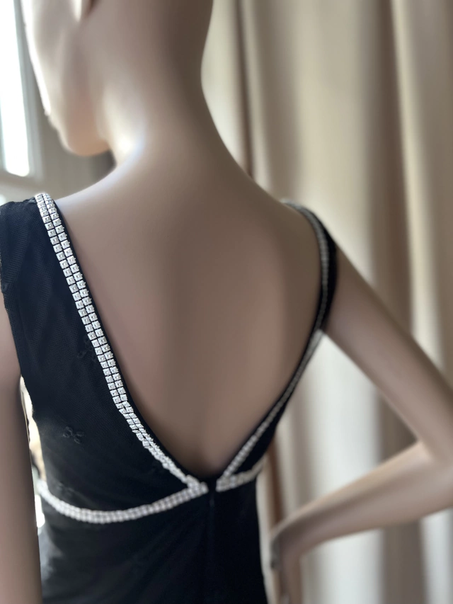 Vestido tul brillos — imagen 3