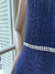 VESTIDO AZUL BRILLOS en internet