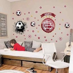 Vinilo Pelotazo + Escudo Fútbol Con Tu Nombre Personalizado