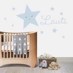 Imagen de Vinilo Decorativo Kit Estrellas Con Nombre