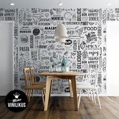 Empapelado Vinílico Cocina GOURMET 02 - comprar online