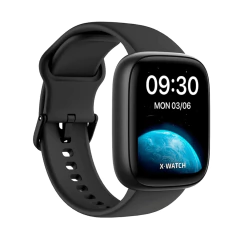RELOGIO SMARTWATCH X-WATCH XSWUQPI001A PRETO - comprar online