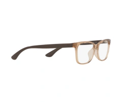 Armação para óculos Tecnol - 0TN3094U 55 M786- Caramelo translúcido - NEW GLASSES ÓTICA