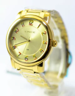 Relógio Lince LRG4337L C2KX Dourado