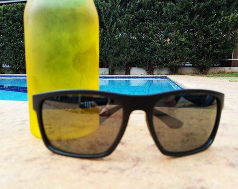 Óculos solar Jean Monnier J8 4131 G065 Preto fosco