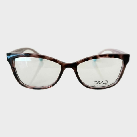 Armação Grazi GZ 3113 L382 52 Havana rosa