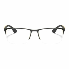 Armação Ray-Ban RB 6335 2890 54 Preto sobre ouro