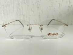 ARMAÇÃO LONDON L-5517 C 1 54 PARAFUSADO E SEM ARO FEMININO - comprar online