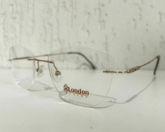 ARMAÇÃO LONDON L-5517 C 1 54 PARAFUSADO E SEM ARO FEMININO na internet