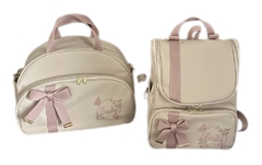 Kit bolsa g e mochila dois em um - comprar online
