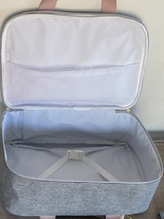 kit tres pecas , malinha mais mochila dois em um e porta chupeta - comprar online