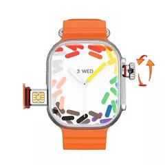 Smartwatch Ultra 3 Ai 5G 2/16GB Amoled Com Chip Android Camera Wifi - comprar online